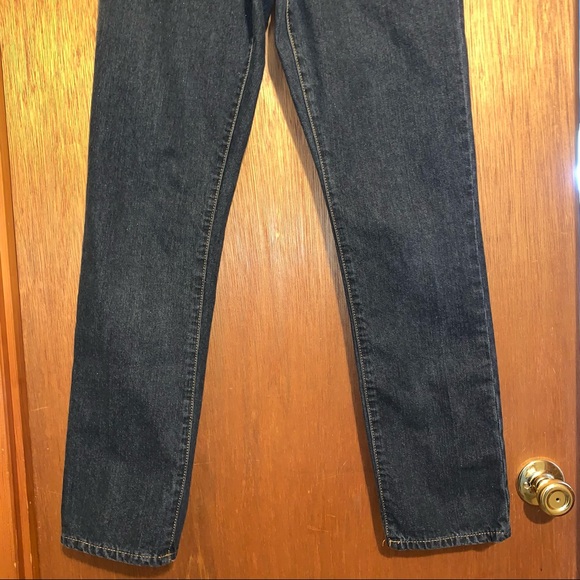 Men’s 30/32 AEROPOSTALE SKINNY Dark Denim Button Fly Jeans W30 x L32 Excellent - Picture 3 of 12